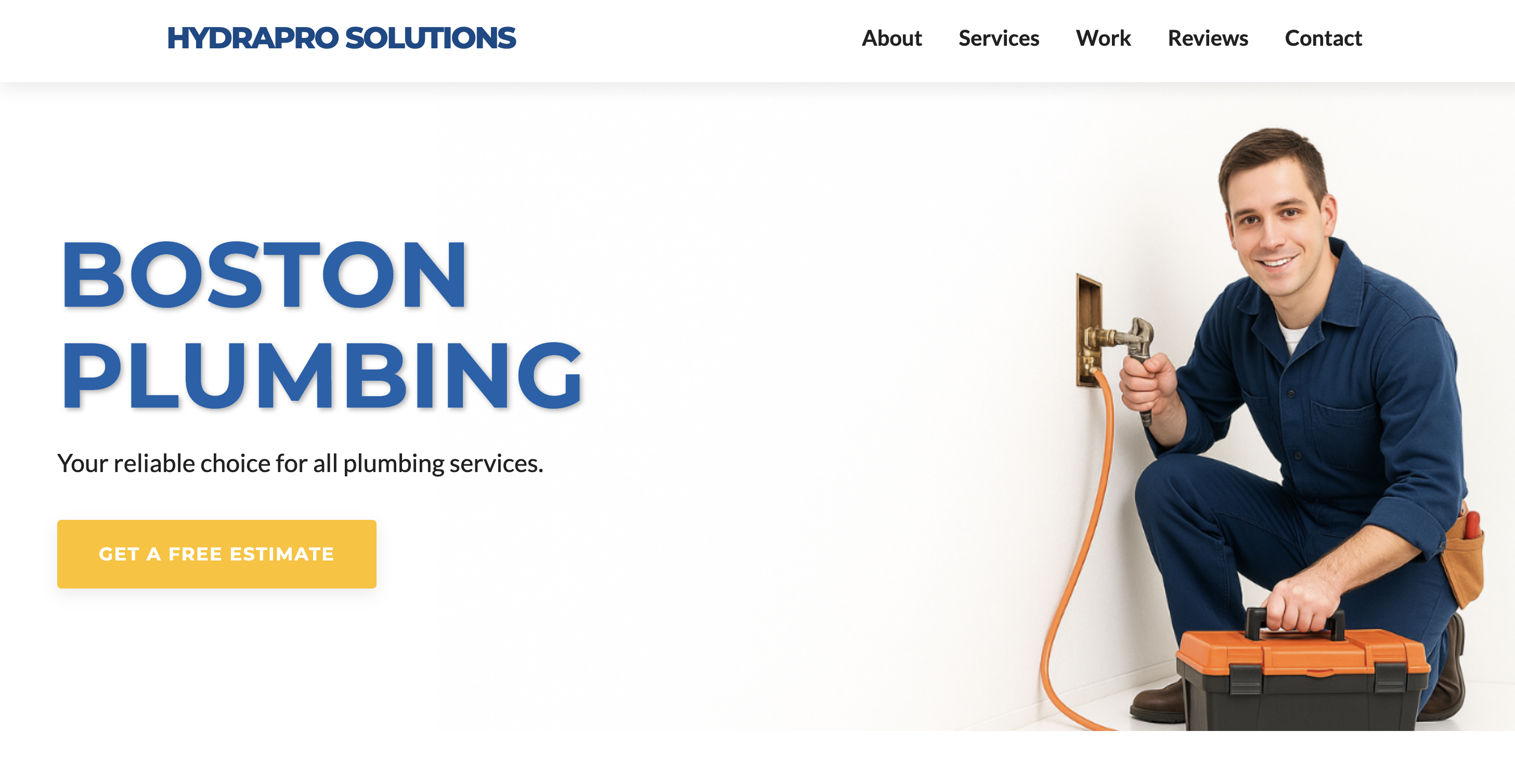 Bright Innovations Plumbing Website Preview